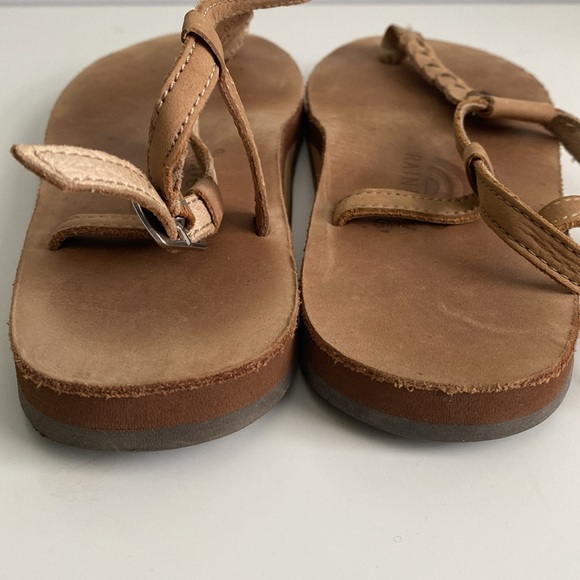 Rainbow Braided Toe Sandal Size XL 8.5 - Picture 7 of 9